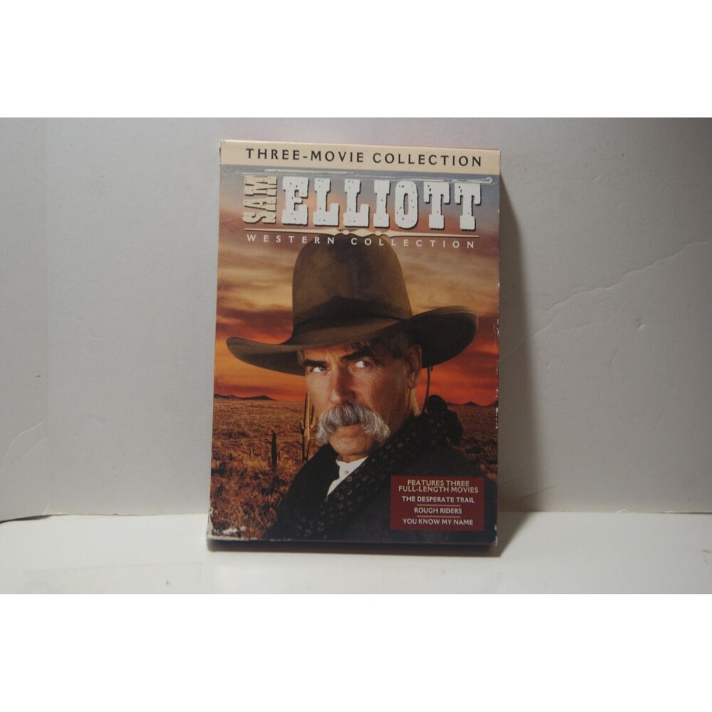 Sam Elliot Western Collection (DVD, 2009, 3-Disc Set) Westerns